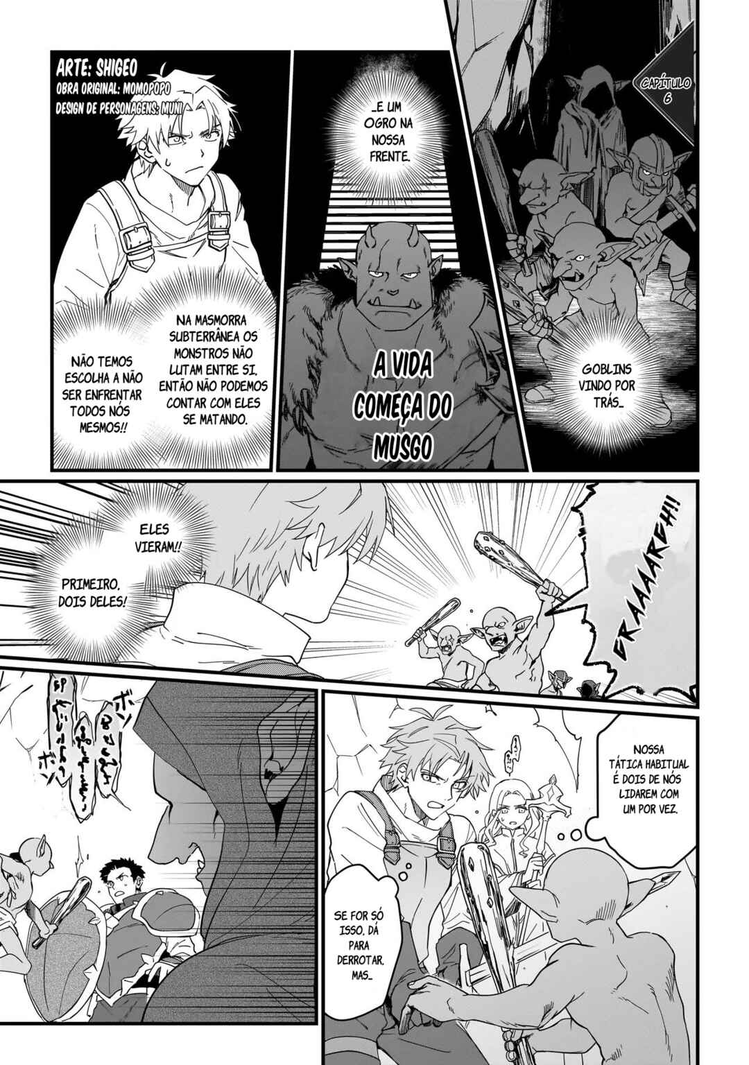 Koke kara Hajimaru Isekai Life capítulo 6.1 página 1