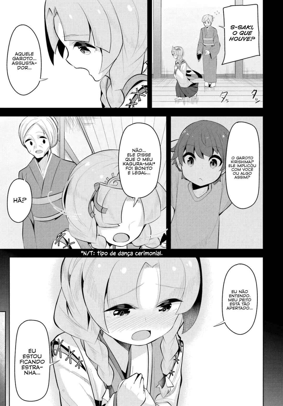 Tenkousaki no Seiso Karen na Bishoujo ga, Mukashi Danshi to Omotte Issho ni Asonda Osananajimi datta Ken capítulo 22 página 4