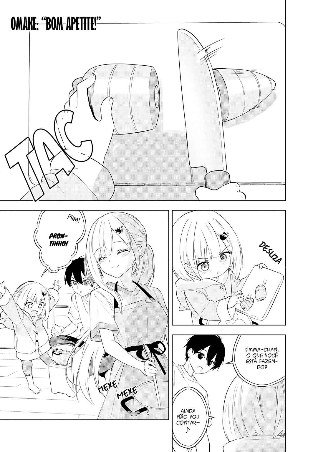 Maigo ni Natteita Youjo wo Tasuketara, Otonari ni Sumu Bishoujo Ryuugakusei ga Ie ni Asobi ni Kuru you ni Natta Ken ni Tsuite capítulo 27.5 página 3