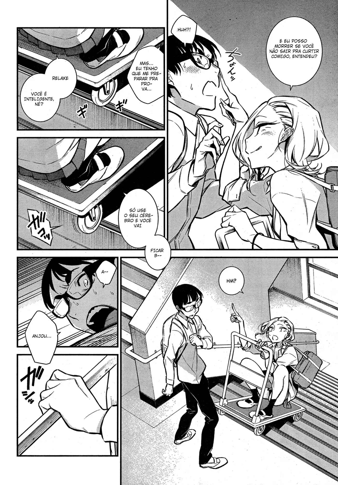 Yancha Gal no Anjou-san capítulo 46 página 11