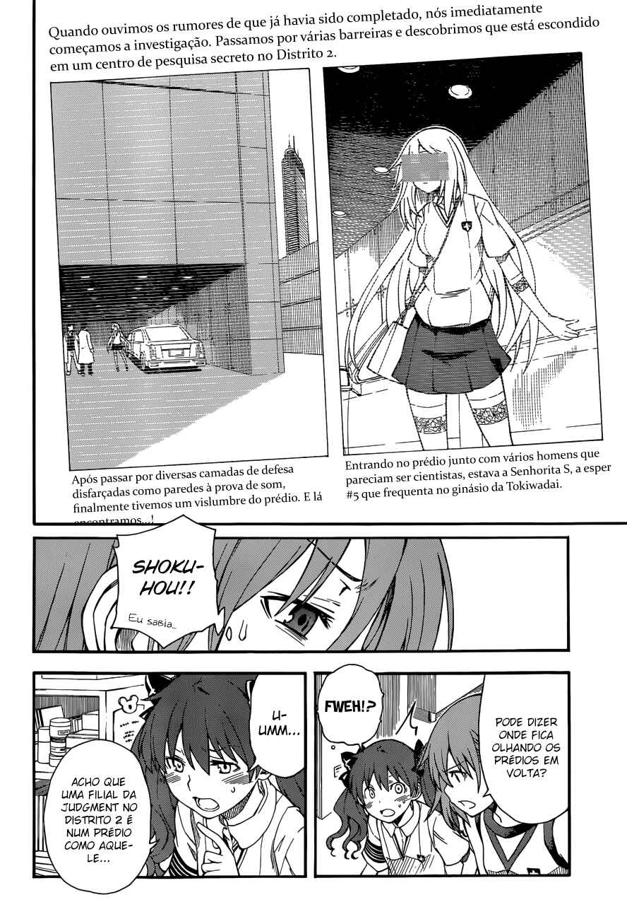 Toaru Majutsu no Index Gaiden: Toaru Kagaku no Railgun capítulo 55 página 2
