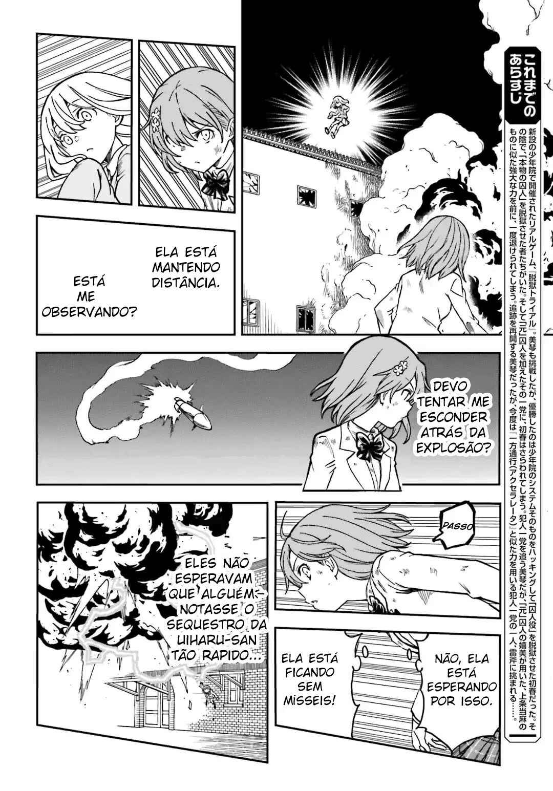 Toaru Majutsu no Index Gaiden: Toaru Kagaku no Railgun capítulo 111 página 2
