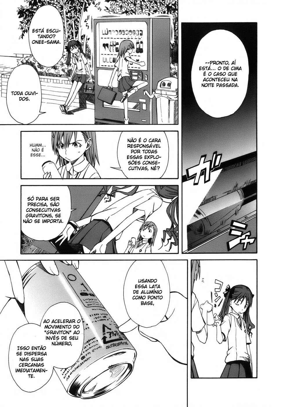 Toaru Majutsu no Index Gaiden: Toaru Kagaku no Railgun capítulo 4.18 página 5