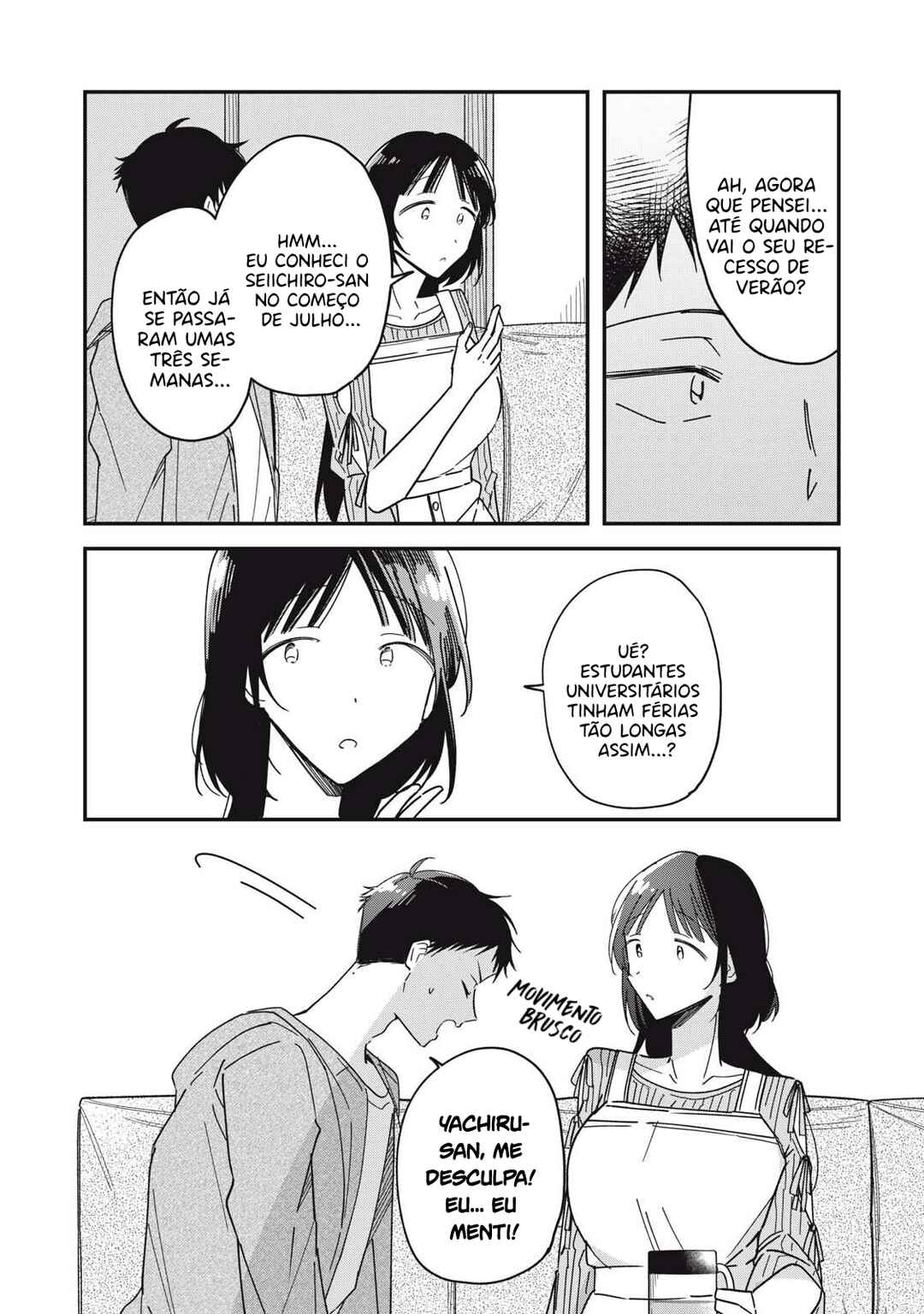 Yachiru-san wa Homeru to Nobiru capítulo 11.1 página 6
