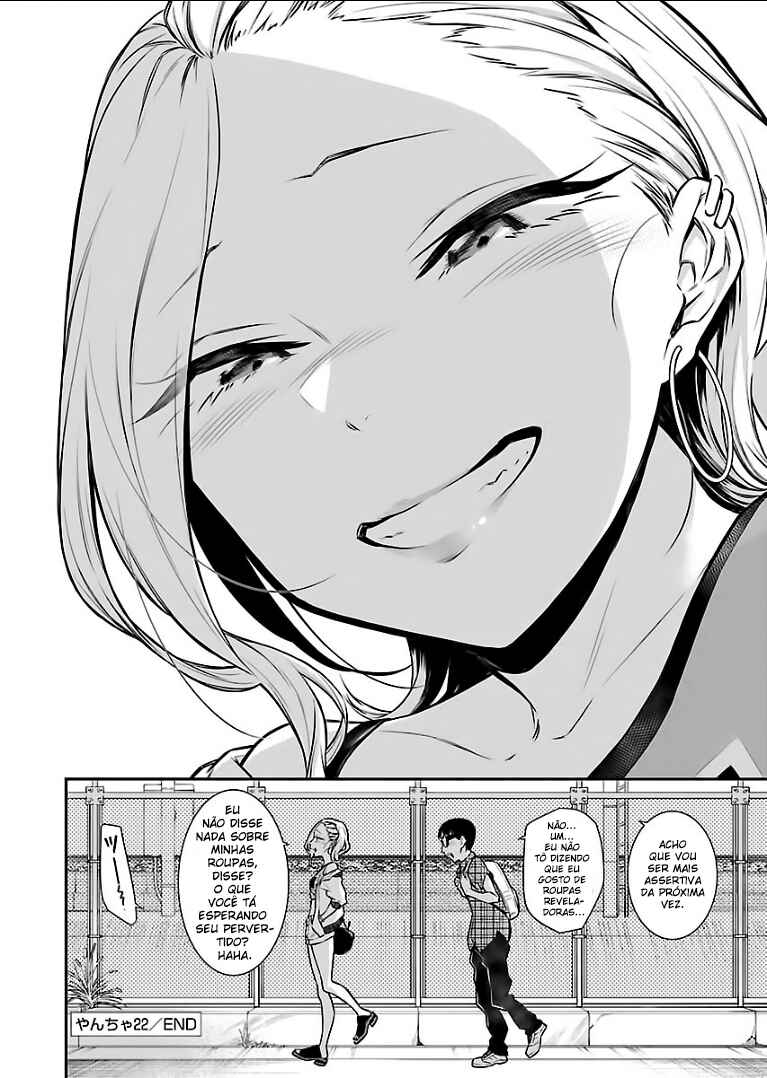 Yancha Gal no Anjou-san capítulo 22 página 13