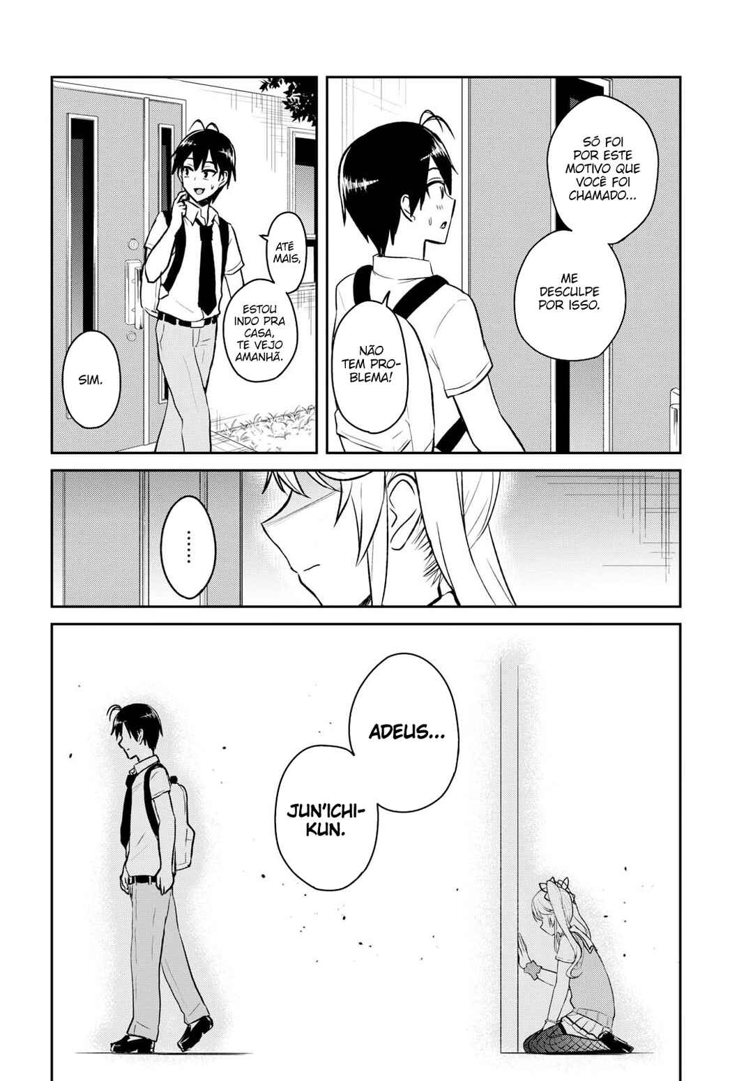 Hajimete no Gal capítulo 61 página 8