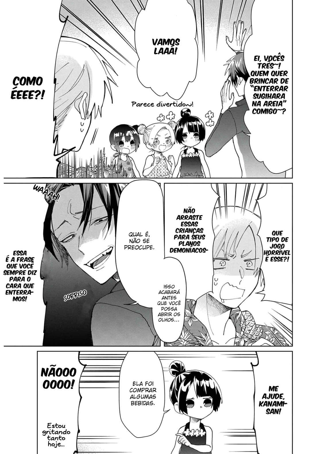 Kumichou Musume to Sewa-gakari capítulo 55 página 8