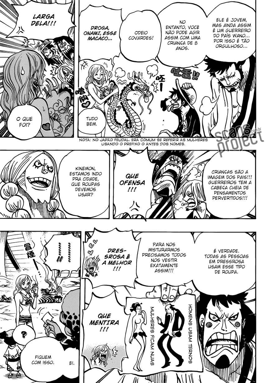 One Piece capítulo 701 página 6