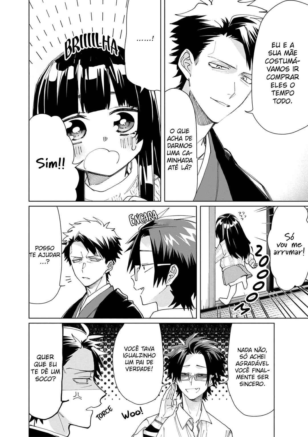 Kumichou Musume to Sewa-gakari capítulo 62 página 3