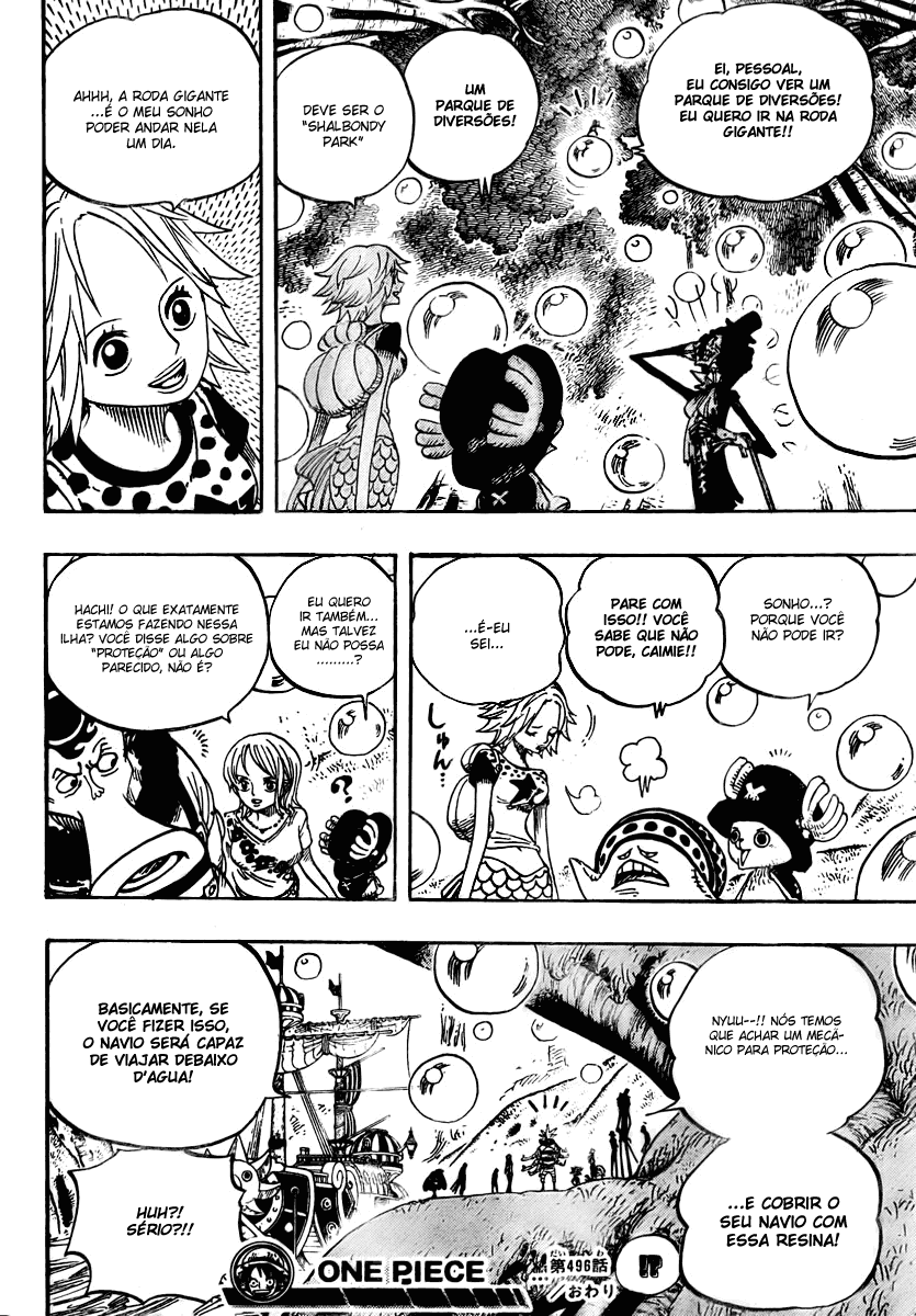 One Piece capítulo 496 página 17