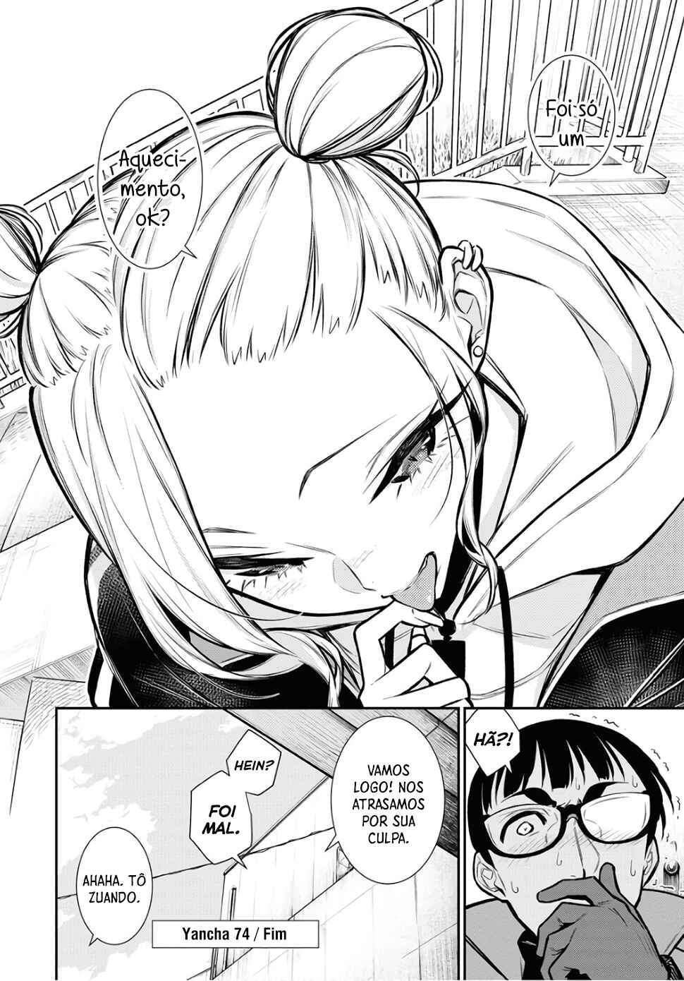 Yancha Gal no Anjou-san capítulo 74 página 14