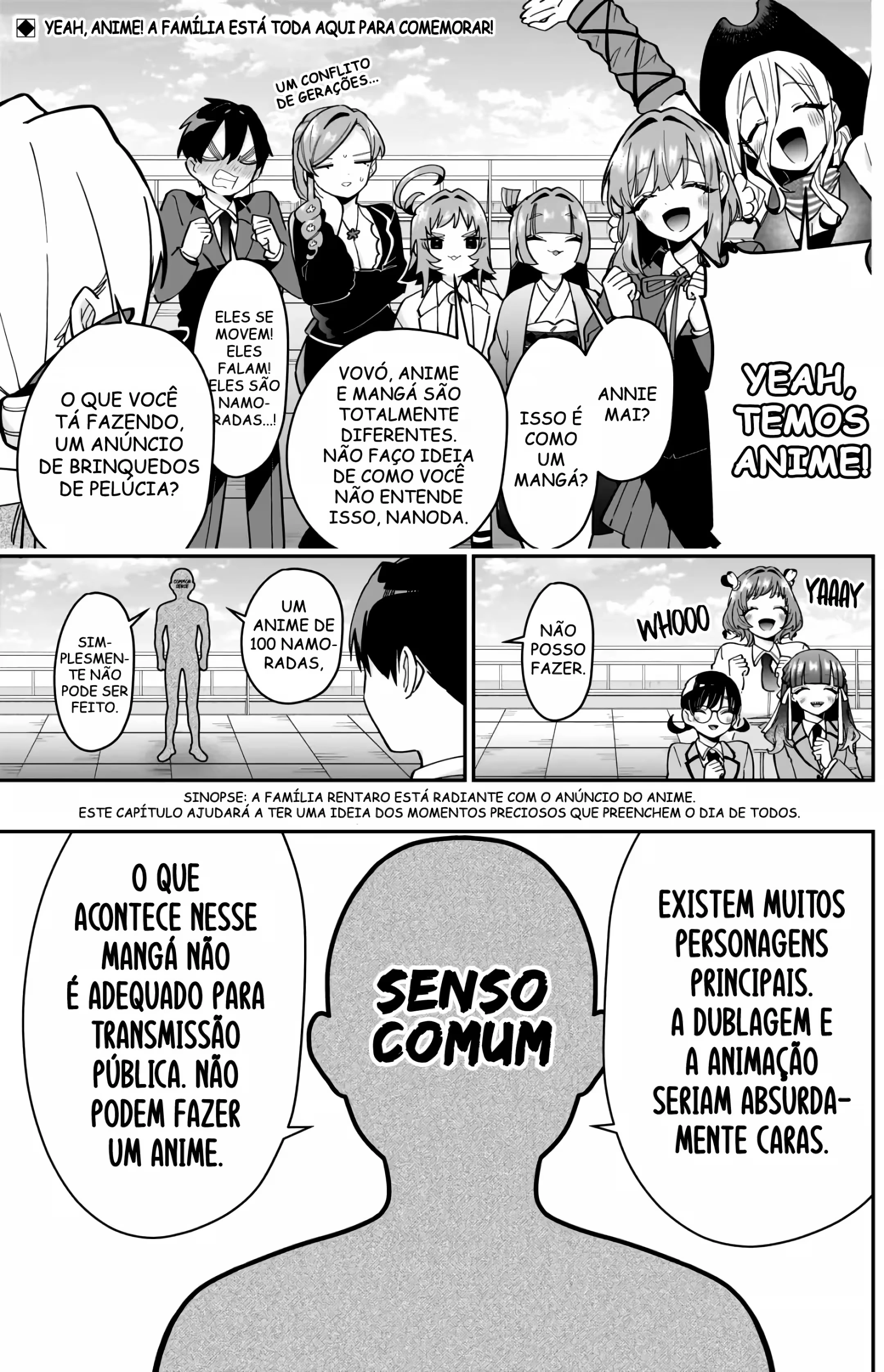 Kimi no Koto ga dai dai dai dai dai suki na 100-nin no Kanojo capítulo 130 página 2