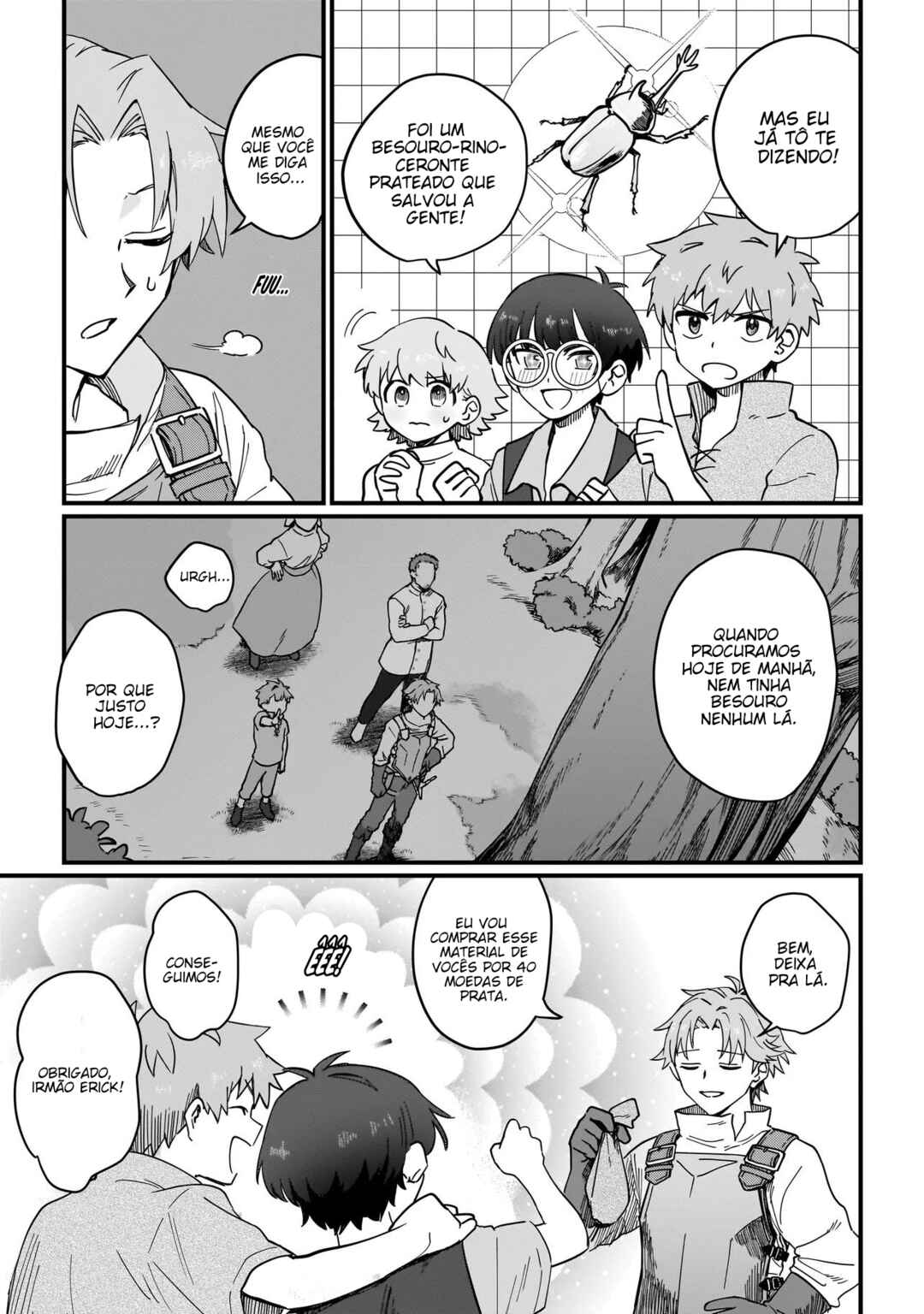 Koke kara Hajimaru Isekai Life capítulo 5.5 página 9