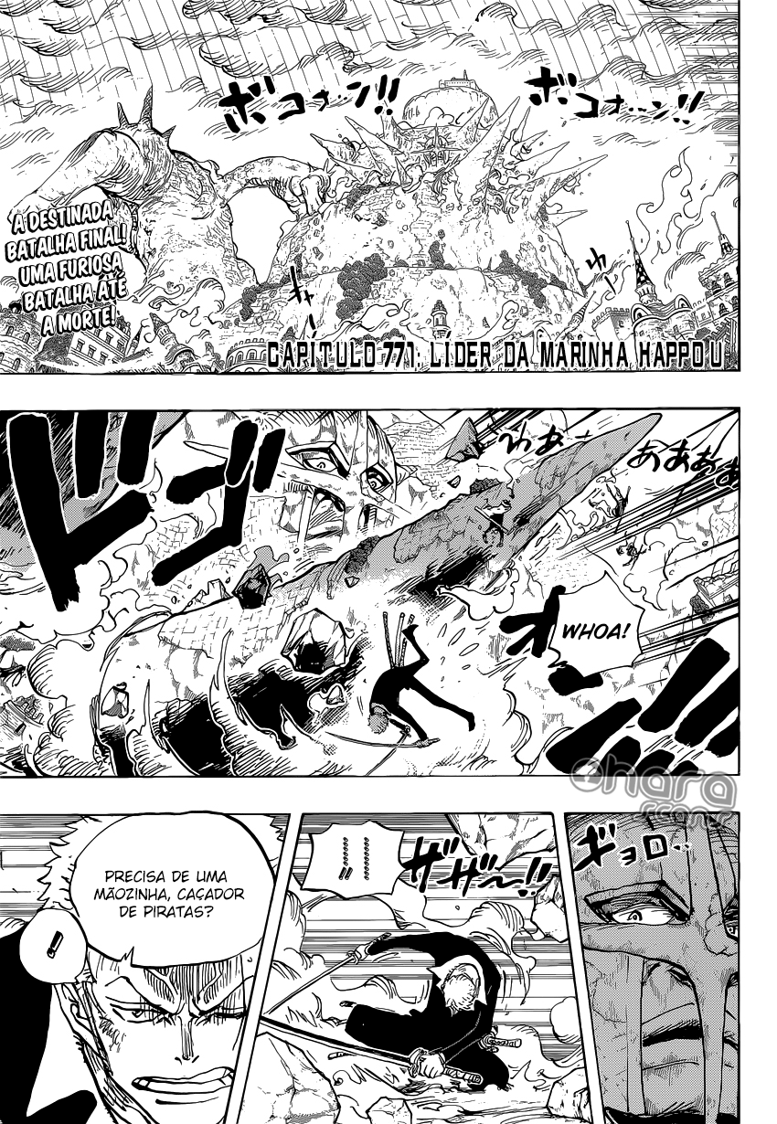 One Piece capítulo 771 página 4