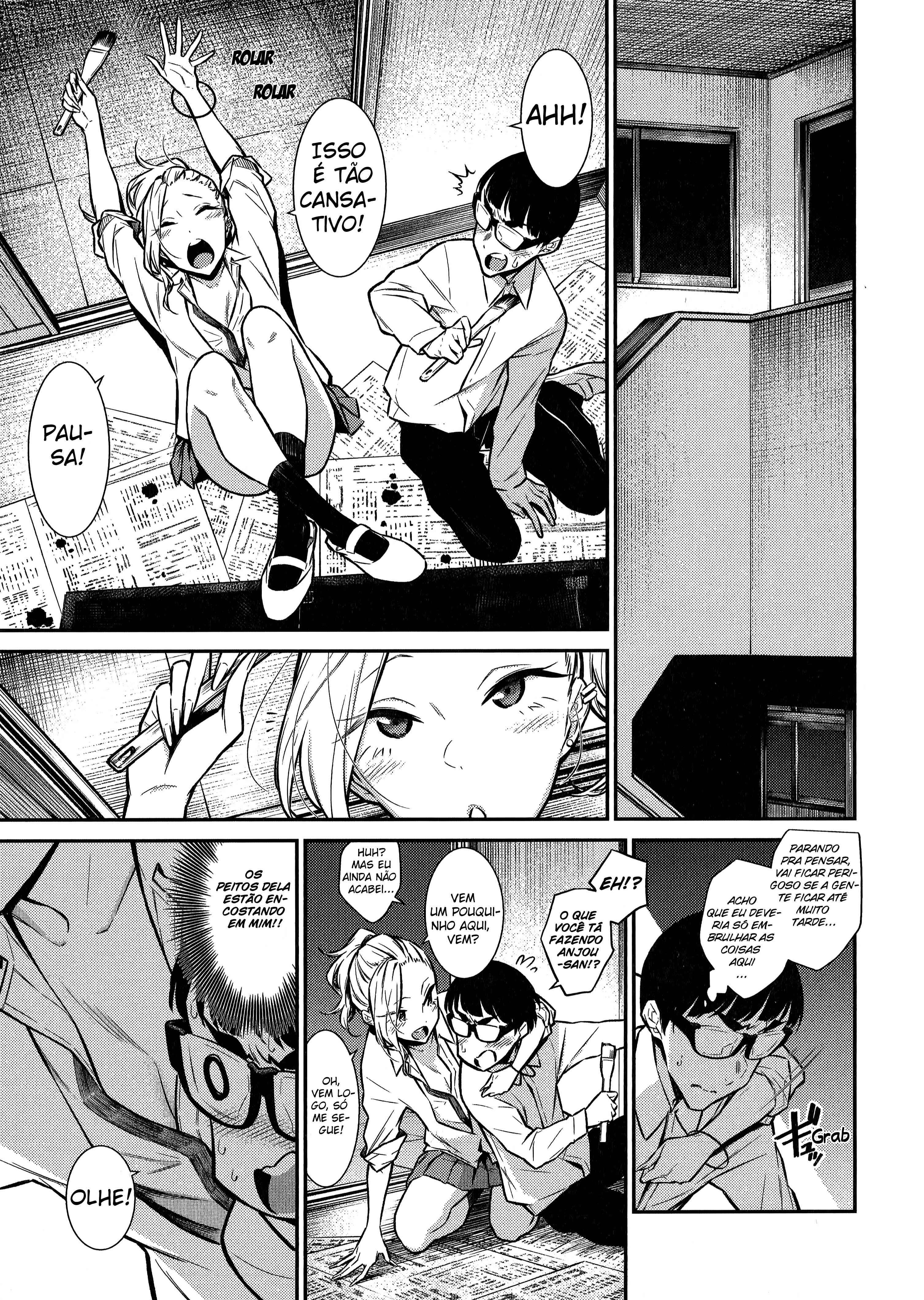 Yancha Gal no Anjou-san capítulo 36 página 8