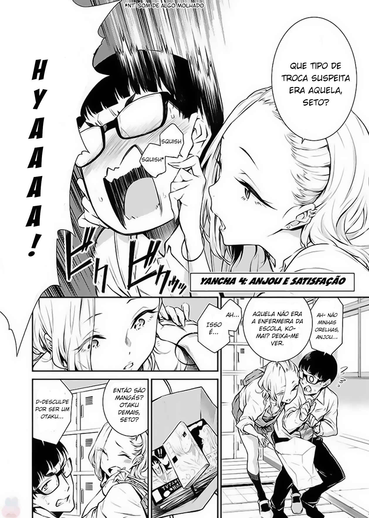 Yancha Gal no Anjou-san capítulo 4 página 3