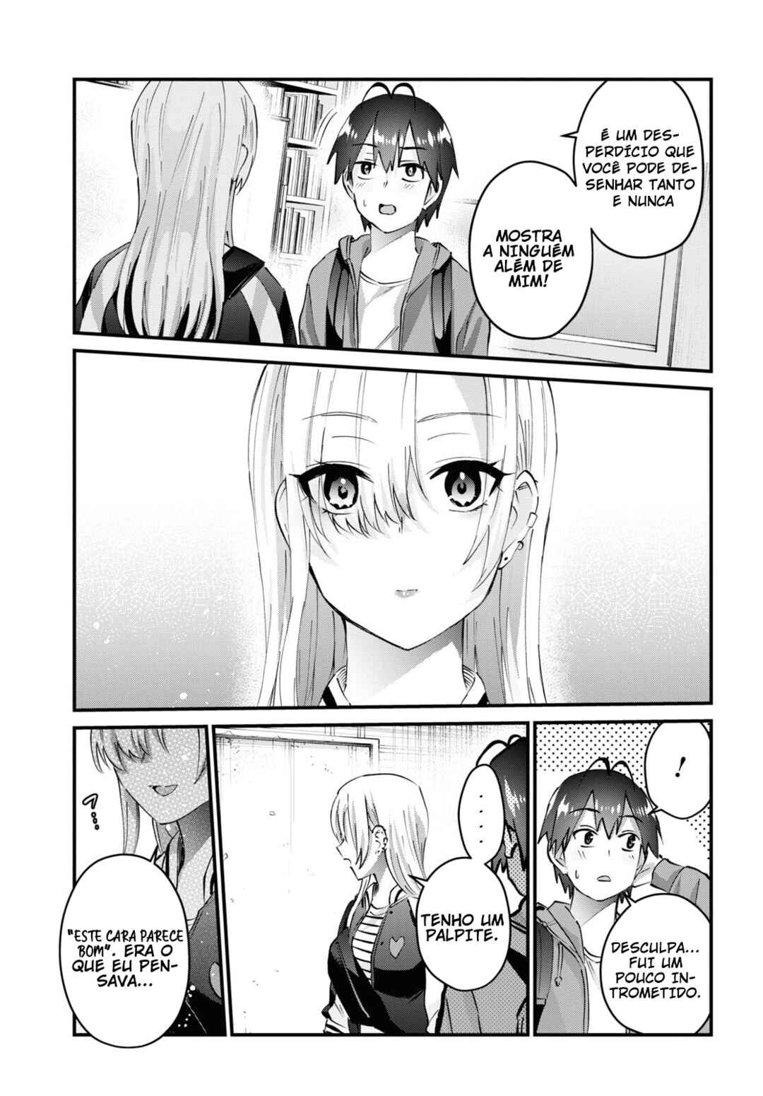 Hajimete no Gal capítulo 141 página 8