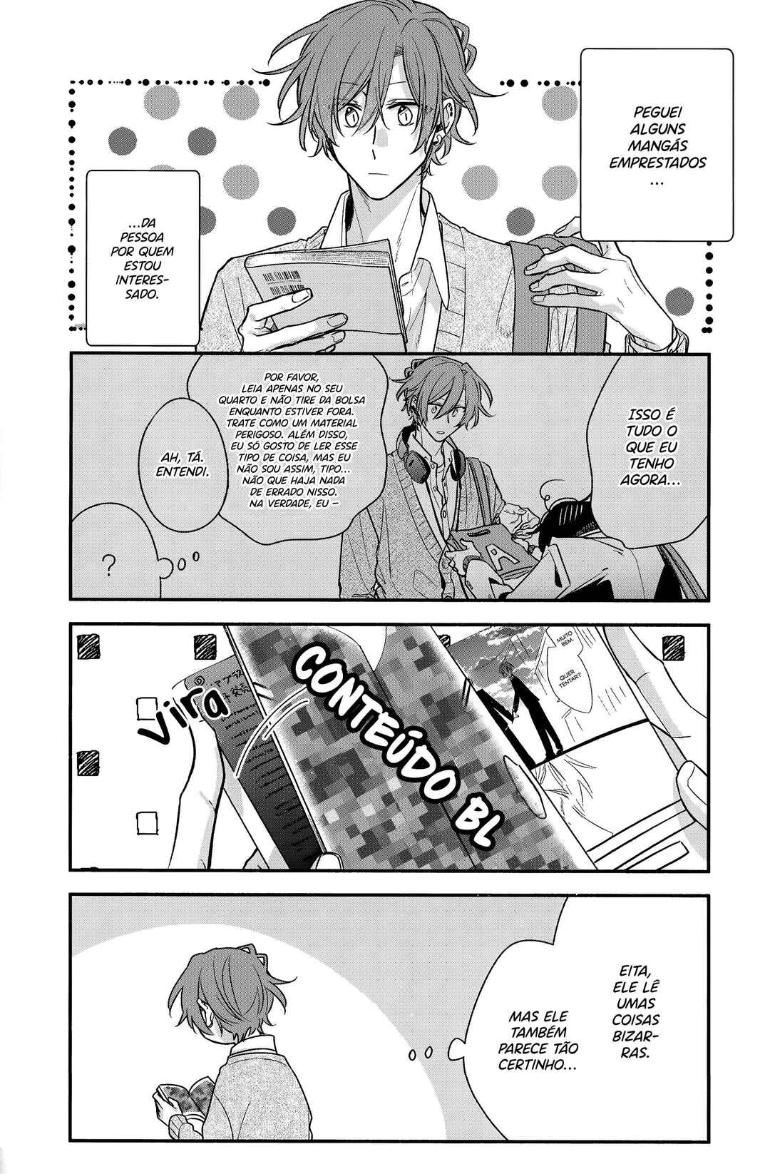Sasaki to Miyano capítulo 42.7 página 3