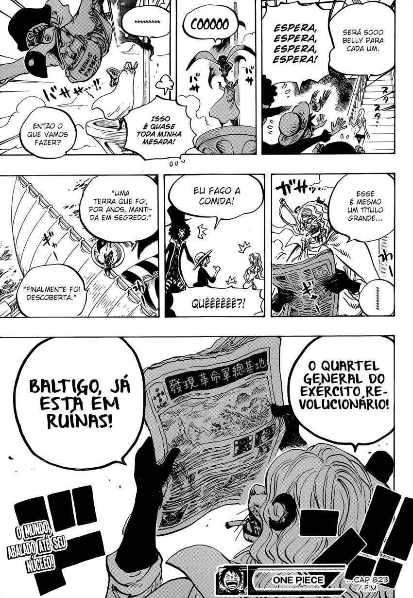 One Piece capítulo 823 página 17