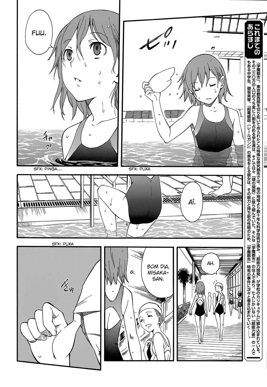 Toaru Majutsu no Index Gaiden: Toaru Kagaku no Railgun capítulo 71.5 página 2