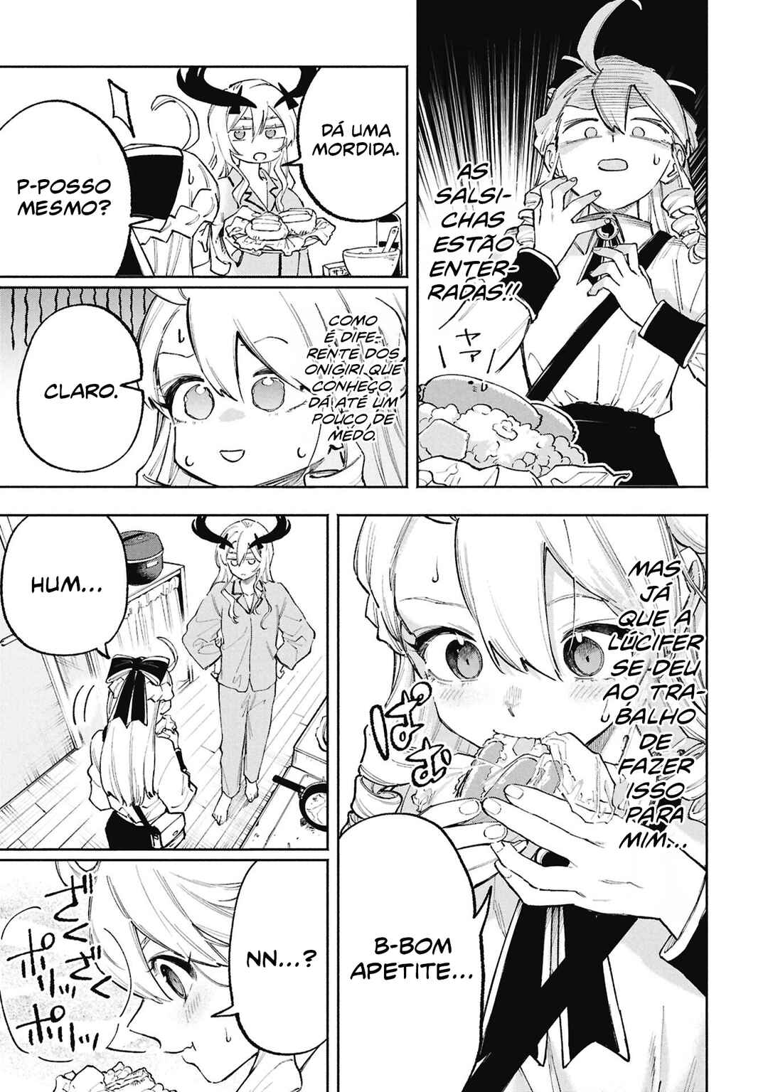 Lucifer-san no Daraku Gohan capítulo 3 página 15