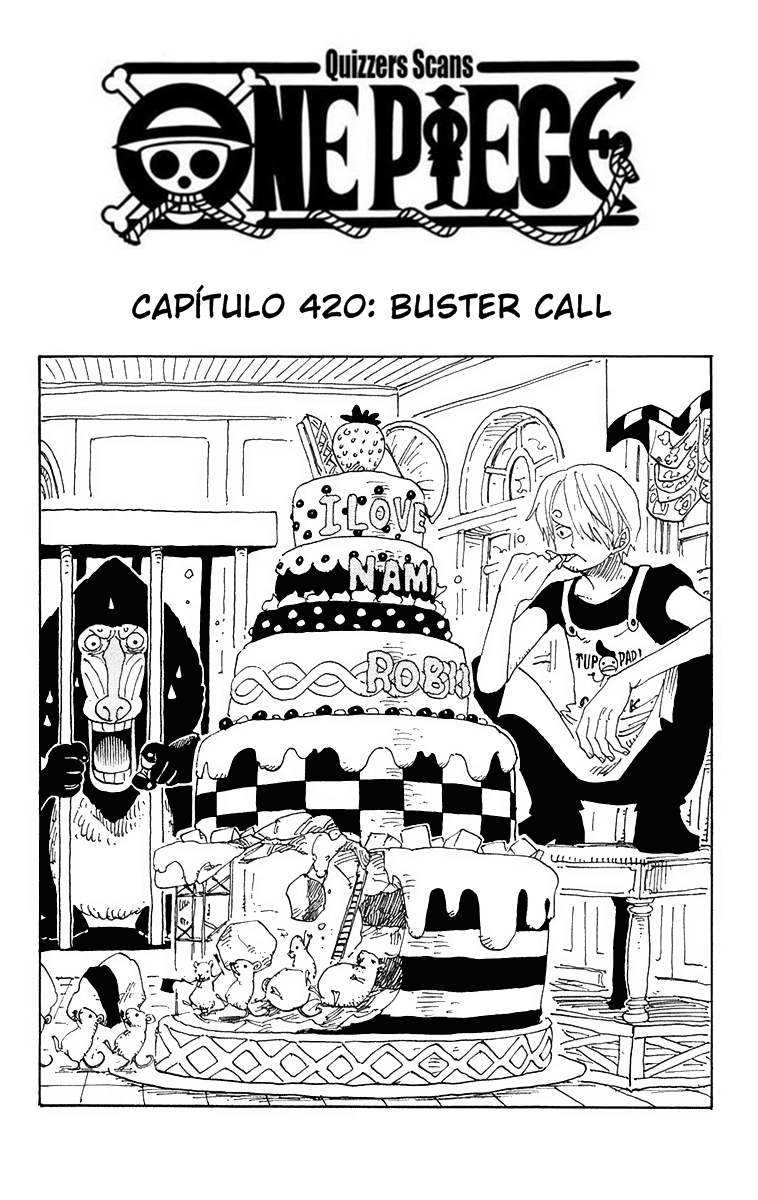 One Piece capítulo 420 página 2