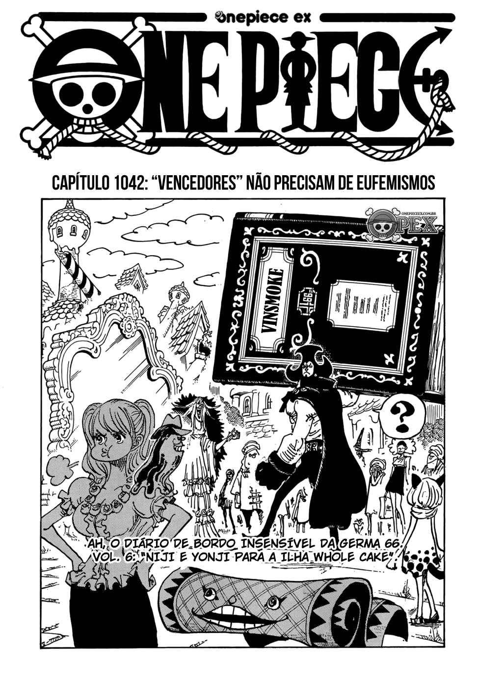 One Piece capítulo 1042 página 1