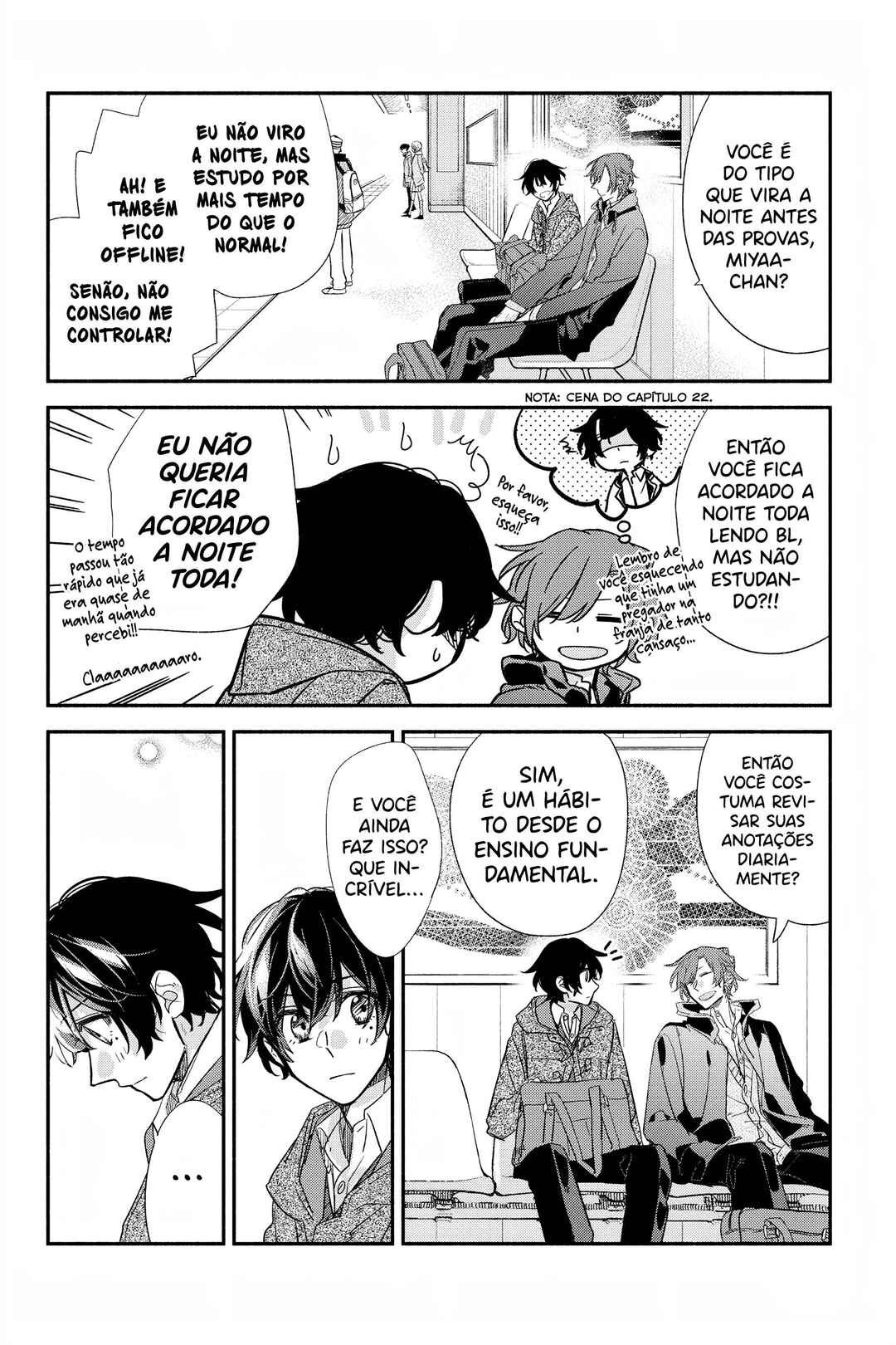 Sasaki to Miyano capítulo 27.5 página 5