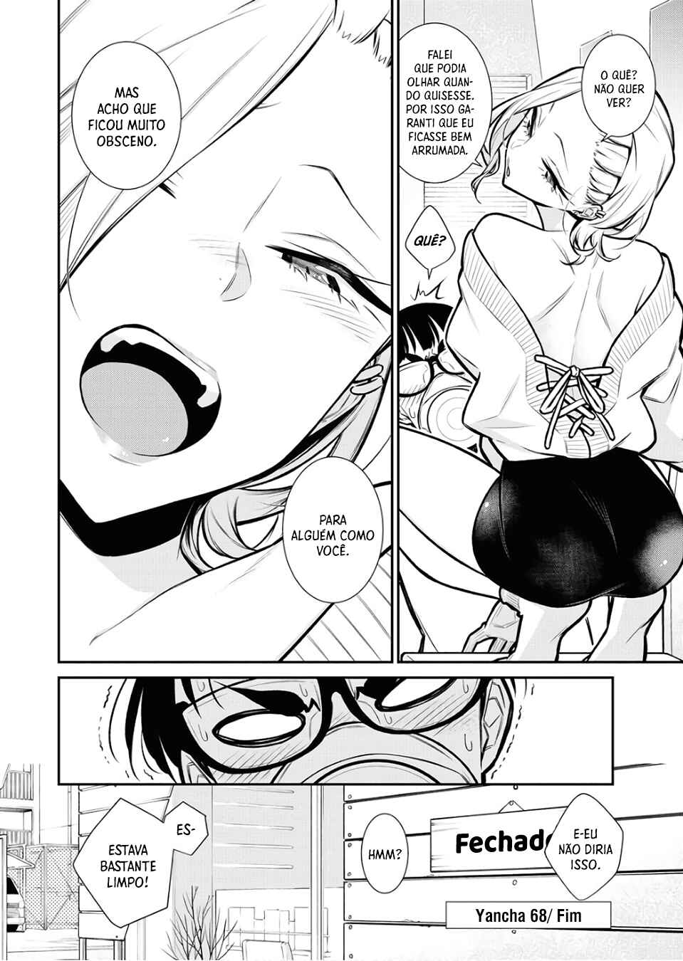 Yancha Gal no Anjou-san capítulo 68 página 12