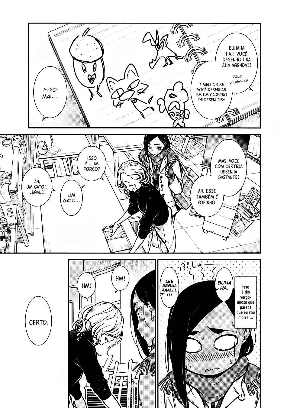 Yancha Gal no Anjou-san capítulo 57 página 12
