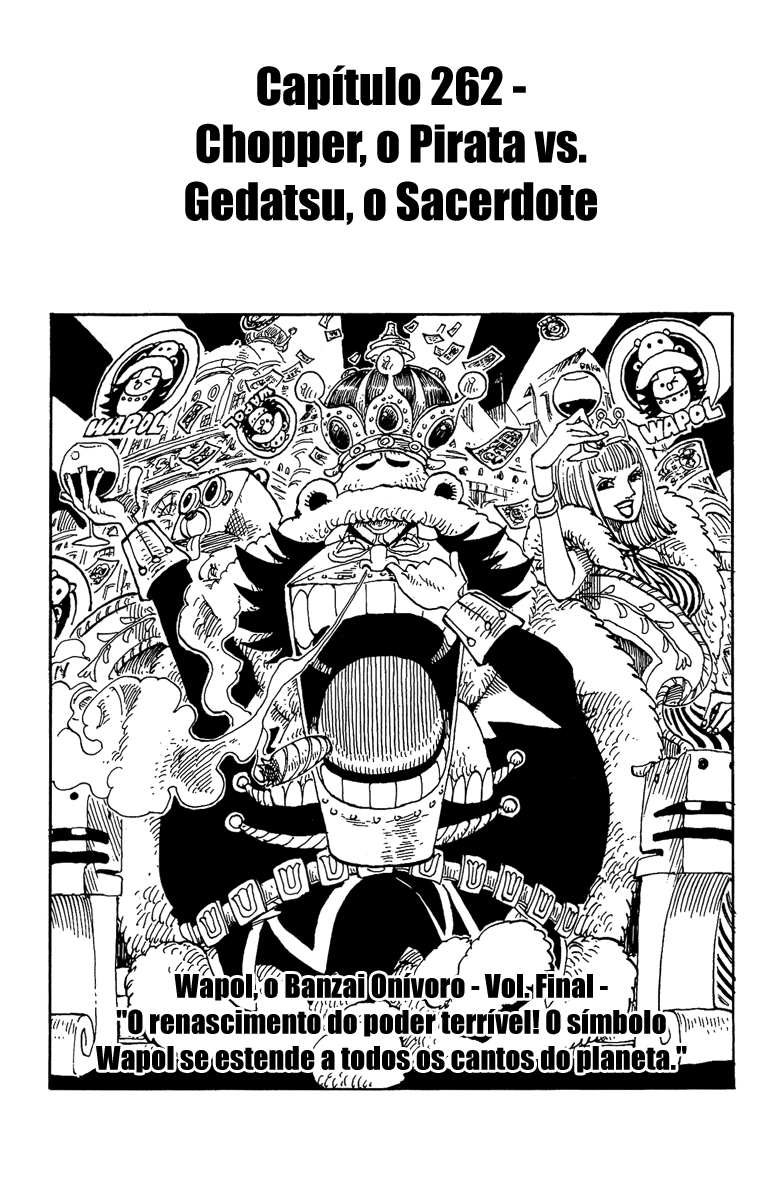 One Piece capítulo 262 página 1