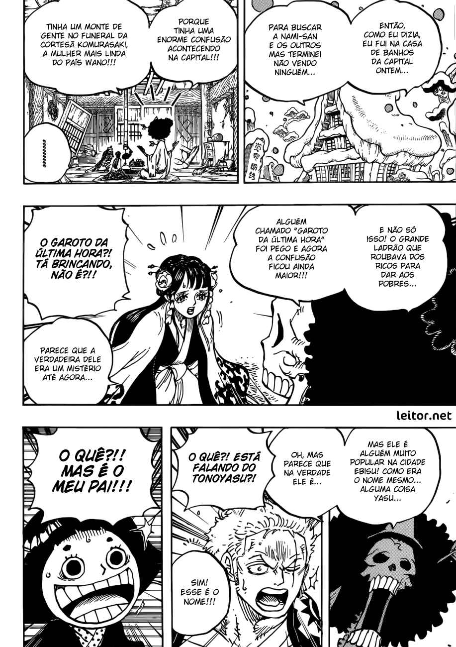 One Piece capítulo 941 página 13