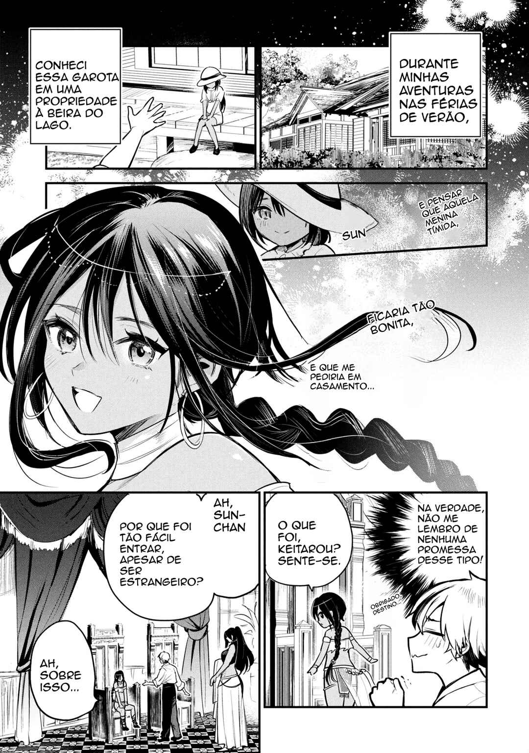 Sun-ouji wa Tsuma ni Naritai capítulo 1.2 página 10