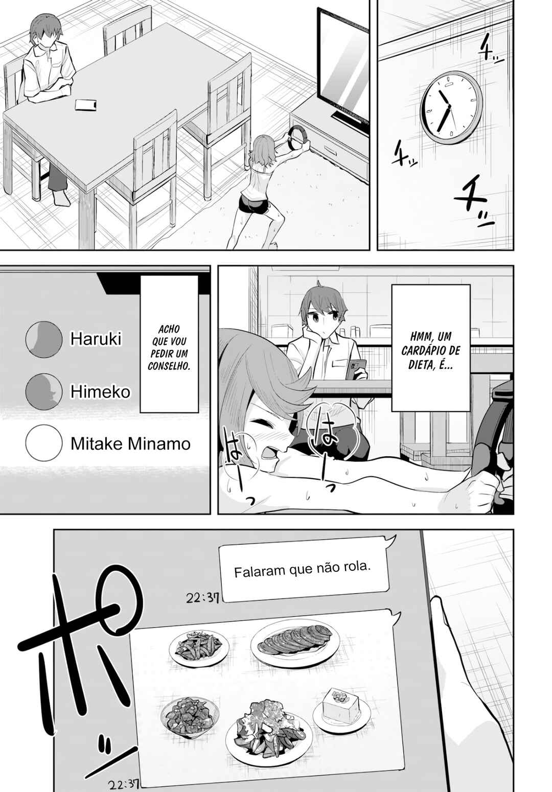 Tenkousaki no Seiso Karen na Bishoujo ga, Mukashi Danshi to Omotte Issho ni Asonda Osananajimi datta Ken capítulo 14 página 4