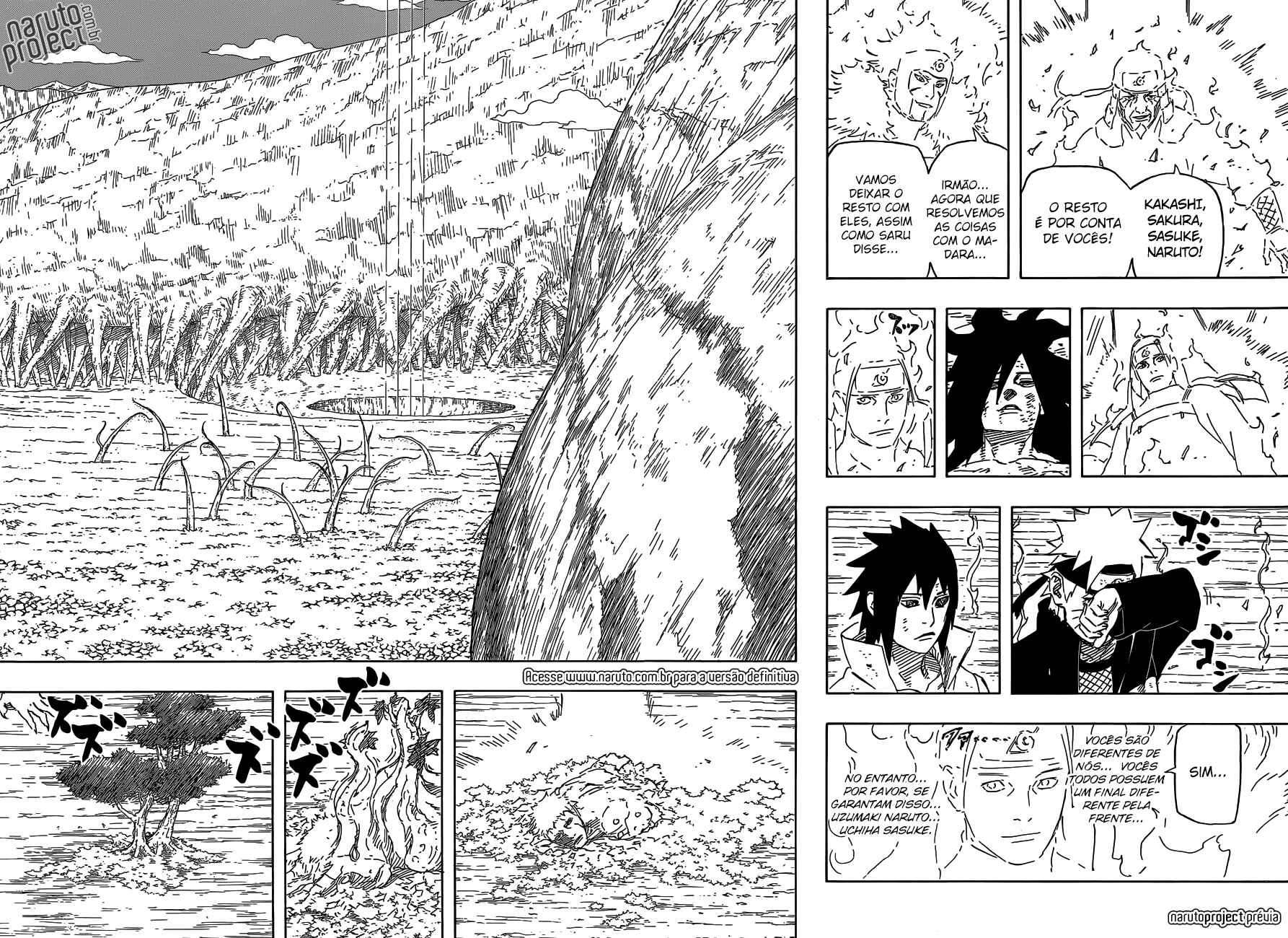 Naruto capítulo 692 página 3