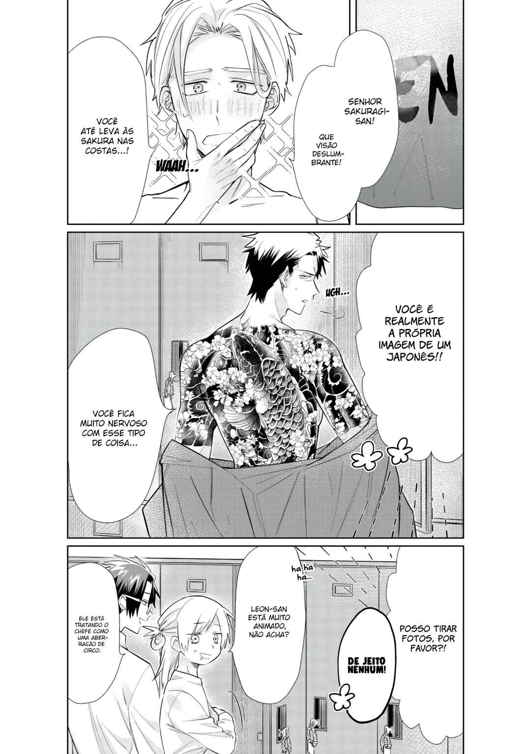 Kumichou Musume to Sewa-gakari capítulo 43 página 5