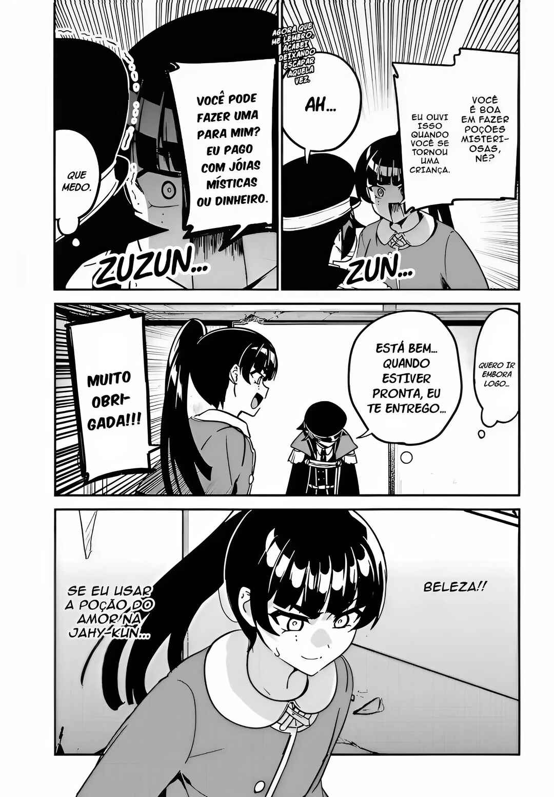 Jahy-sama wa Kujikenai! capítulo 97 página 4