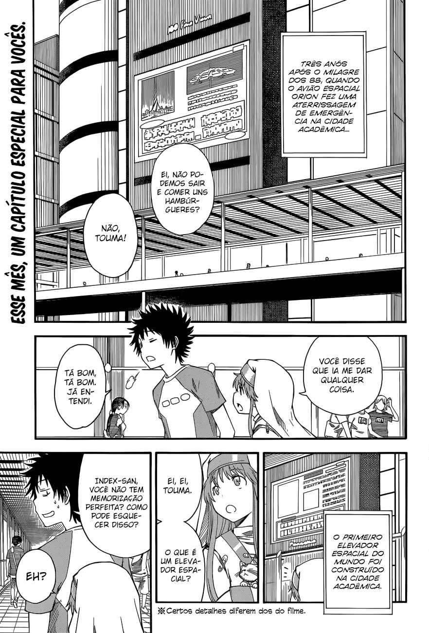 Toaru Majutsu no Index Gaiden: Toaru Kagaku no Railgun capítulo 56.5 página 1
