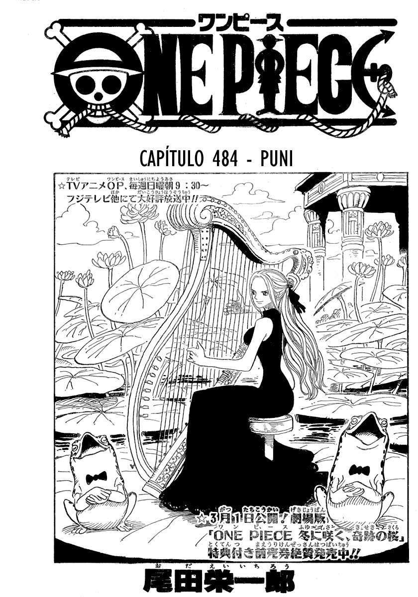 One Piece capítulo 484 página 1