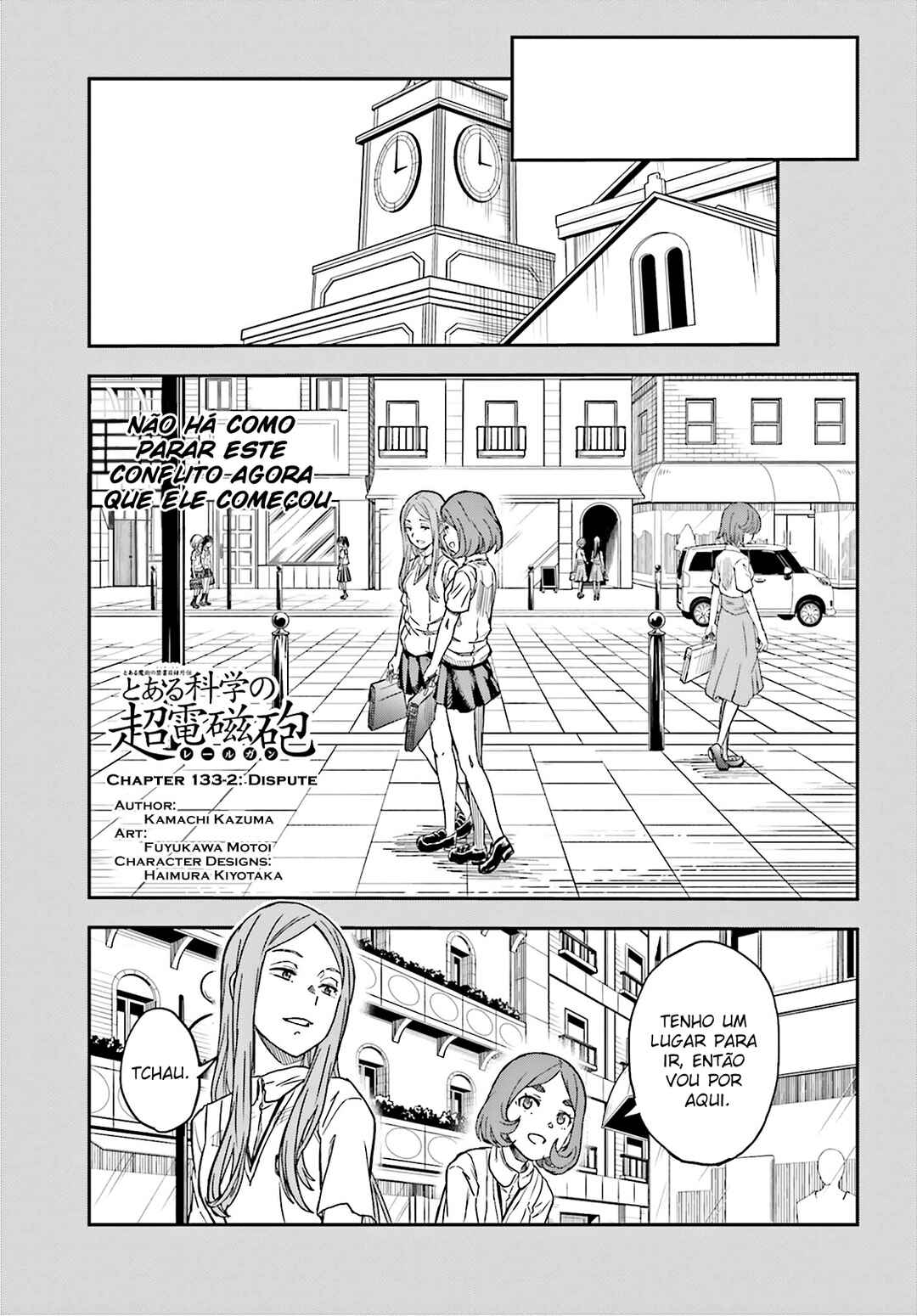 Toaru Majutsu no Index Gaiden: Toaru Kagaku no Railgun capítulo 133.2 página 2