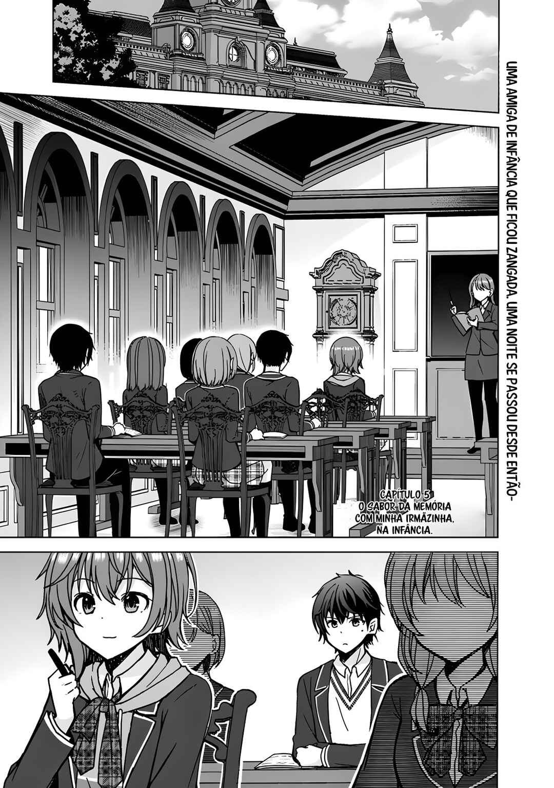 Iinazuke ga Dekita to Omottara, Sono Iinazuke ga Gakkou de Yuumei na “Akuyaku Reijou” Dattan dakedo, Dou Sureba Ii? capítulo 5 página 2