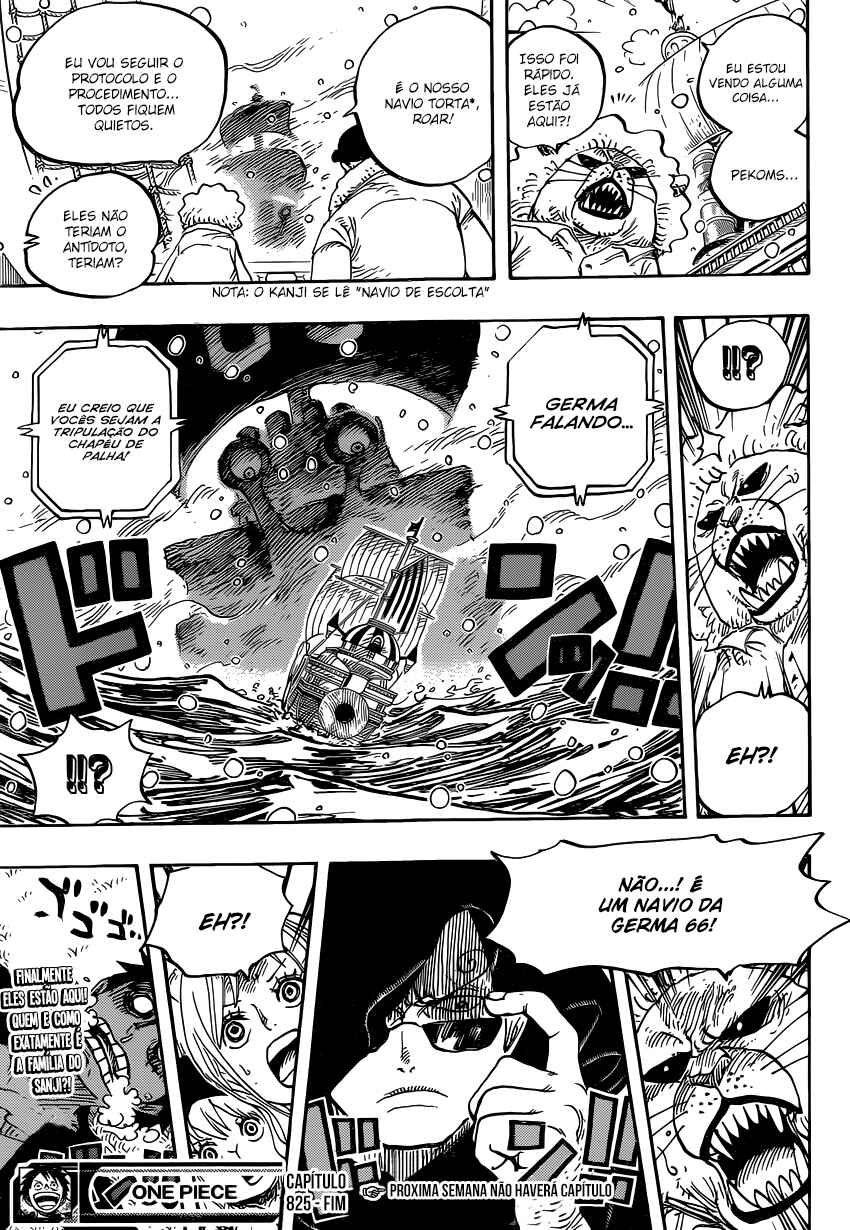 One Piece capítulo 825 página 14