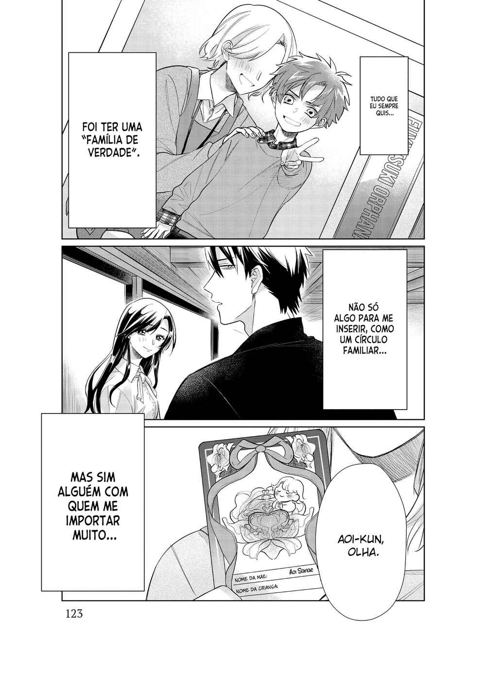 Kumichou Musume to Sewa-gakari capítulo 39.5 página 4