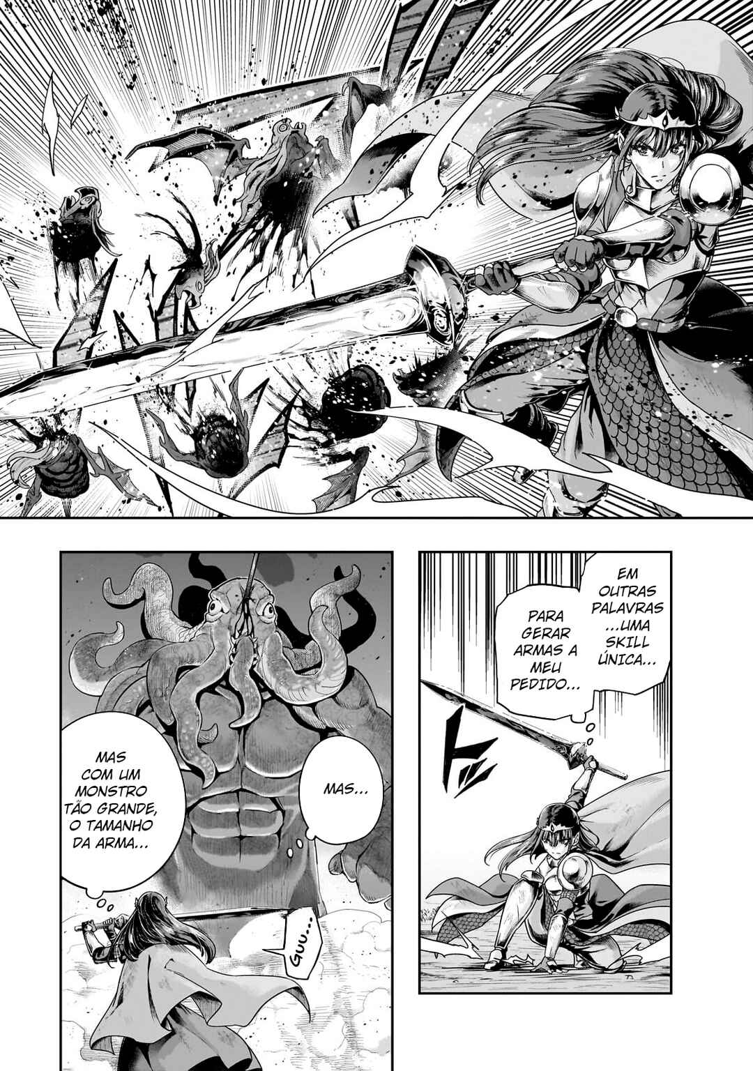 Hazure Waku no [Joutai Ijou Skill] de Saikyou ni Natta Ore ga Subete o Juurin Suru made capítulo 52 página 8