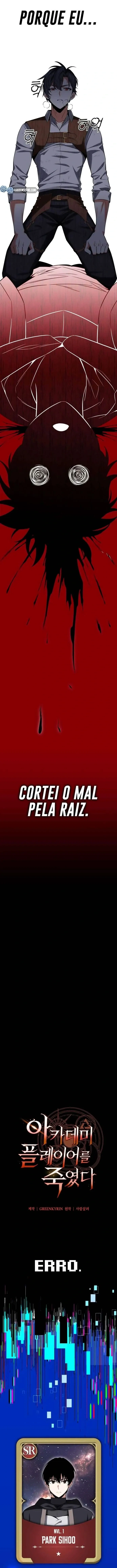 Eu Matei Um Jogador da Academia capítulo 3 página 9