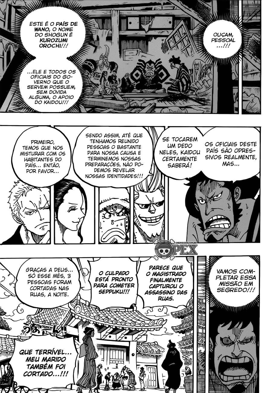 One Piece capítulo 909 página 13