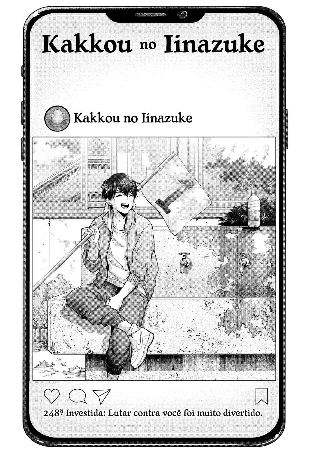 Kakkou no Iinazuke capítulo 248 página 2