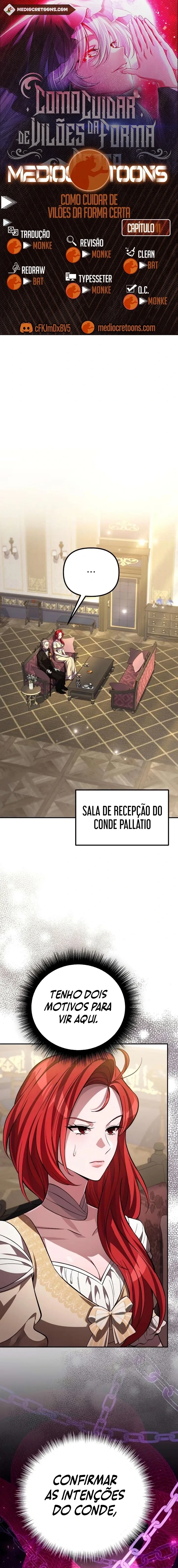 Criando Vilões da Maneira Correta capítulo 11 página 1