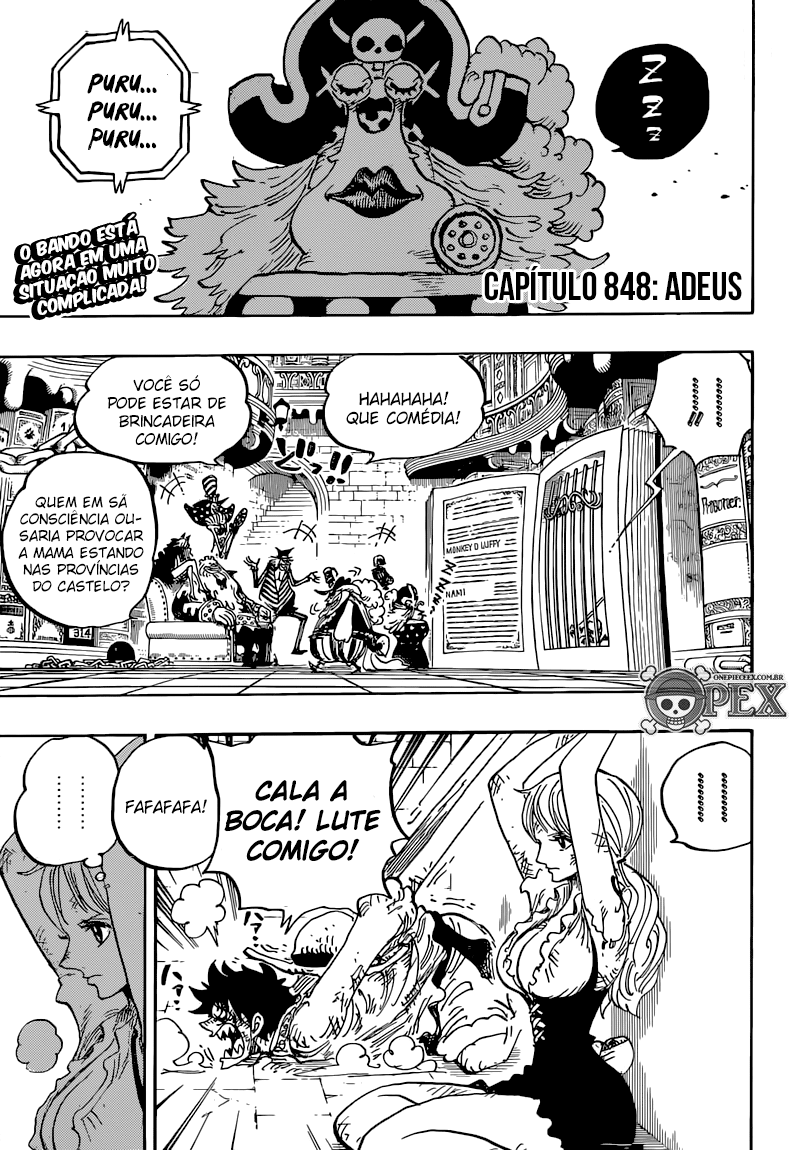One Piece capítulo 848 página 4
