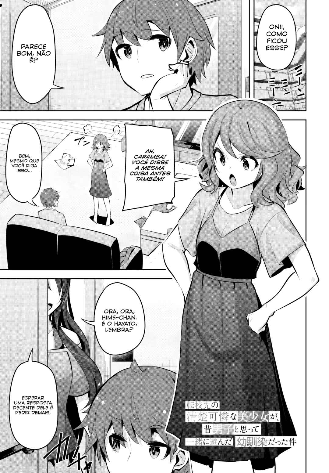 Tenkousaki no Seiso Karen na Bishoujo ga, Mukashi Danshi to Omotte Issho ni Asonda Osananajimi datta Ken capítulo 27 página 5